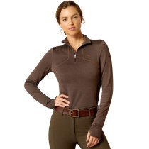 Ariat Gridwork 1/4 Zip Baselayer Shirt for Women