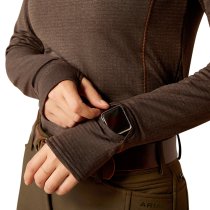 Ariat Gridwork 1/4 Zip Baselayer Shirt for Women