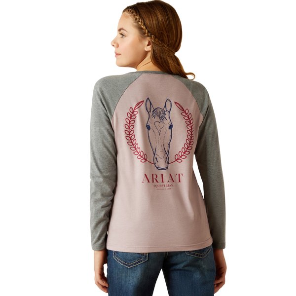 Ariat Heart Star T-Shirt in Long Sleeve S