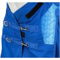 Tough1 1200D Chevron Print Turnout Blanket 250g with Snuggit