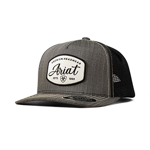Ariat FlexFit 110 Heather Front Patch Ball Cap
