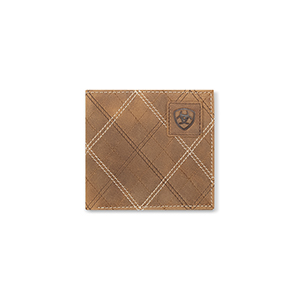Ariat Large Bifold Cross Stitch Patch Wallet