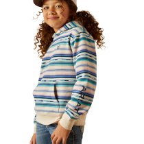 Ariat 2.0 Hoodie for Girls - Stream Serape Print