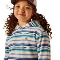 Ariat 2.0 Hoodie for Girls - Stream Serape Print