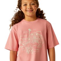 Ariat Farm Scene T-Shirt for Girls