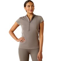 Ariat Breathe 1/4 Zip Shot Sleeve Baselayer Shirt