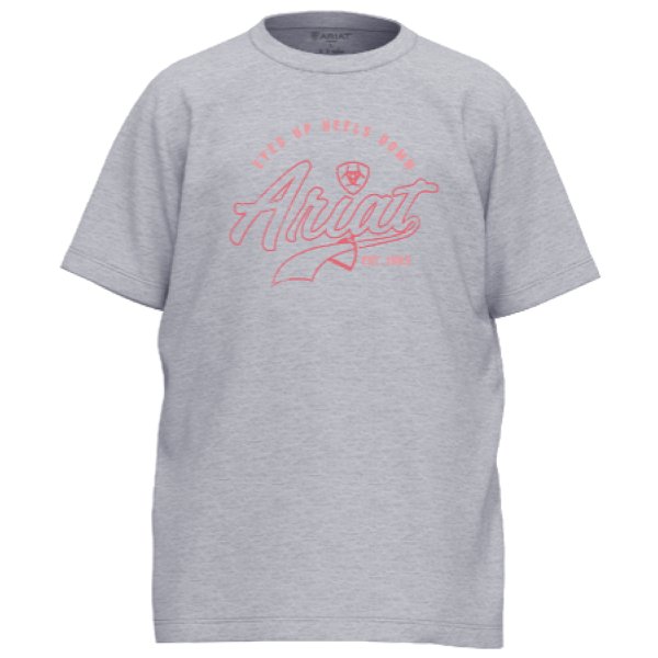 Ariat Heels Down Tee for Girls