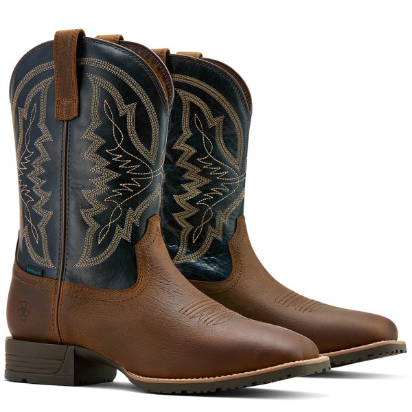 Ariat Hybrid Ranchwork Western Boots for Men