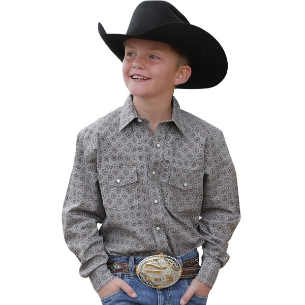 Cinch Western SnapShirt for Boys