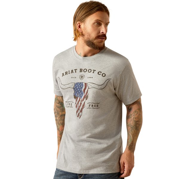Ariat Long Live Freedom T-Shirt for Men