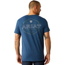 Ariat Line Frame Hex T-Shirt for Men