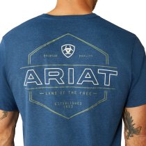 Ariat Line Frame Hex T-Shirt for Men