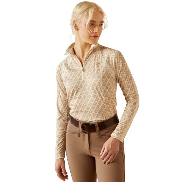 Ariat Sunstopper 3.0 1/4 Zip Baselayer Shirt
