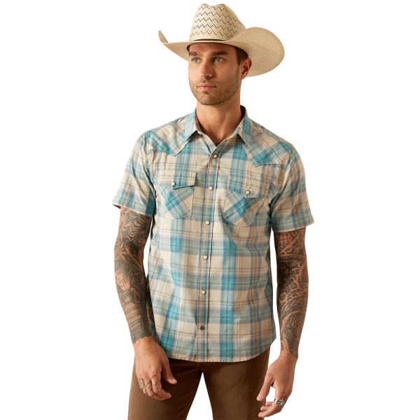 Ariat Retro Howland Short Sleeve Western Snap Shirt