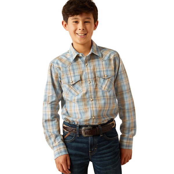 Ariat Howe Retro Snap Shirt for Boys M