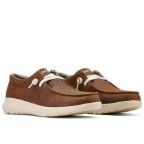 Ariat Hilo Shoes for Men - Mahogany Blanket Emboss