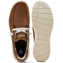 Ariat Hilo Shoes for Men - Mahogany Blanket Emboss