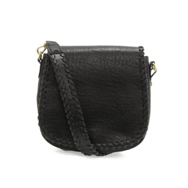Joy Susan Annie Whipstitch Saddle Convertible/ Crossbody
