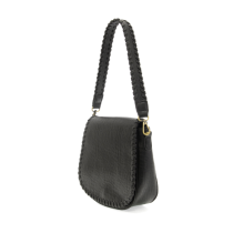 Joy Susan Annie Whipstitch Saddle Convertible/ Crossbody