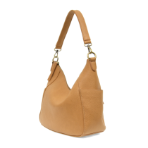 Joy Susan Trish Convertible Hobo Bag BLACK