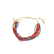 Ten Row Beaded Bracelet