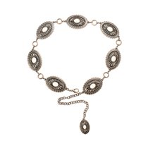Ariat Ladies Oval Concho Chain Belt