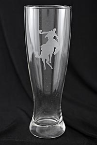Bucking Horse Pilsner Glass Set