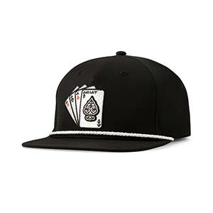 Ariat Ball Cap R112 Aces 3D Embroidered