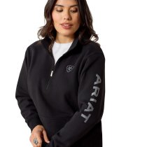 Ariat Foundation Logo 1/2 Zip Pullover for Women