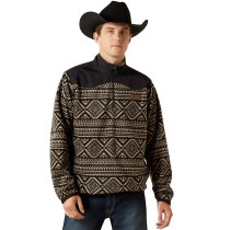 Ariat Men's Basis Fleece Sweater with Southwest Print