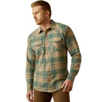 Ariat Huxlee Retro Plaid Western Snap Shirt