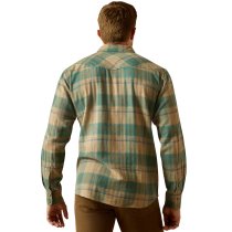 Ariat Huxlee Retro Plaid Western Snap Shirt