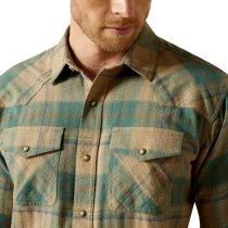 Ariat Huxlee Retro Plaid Western Snap Shirt