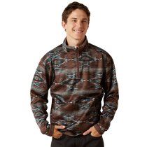 Ariat Caldwell Logo 1/4 Zip Sweater