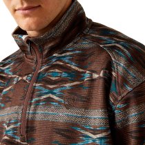 Ariat Caldwell Logo 1/4 Zip Sweater