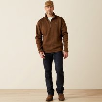 Ariat Caldwell Logo 1/4 Zip Sweater