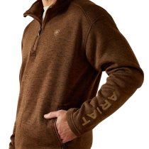 Ariat Caldwell Logo 1/4 Zip Sweater