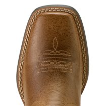 Ariat Stampede Wide Square Toe Western Boots for Kids