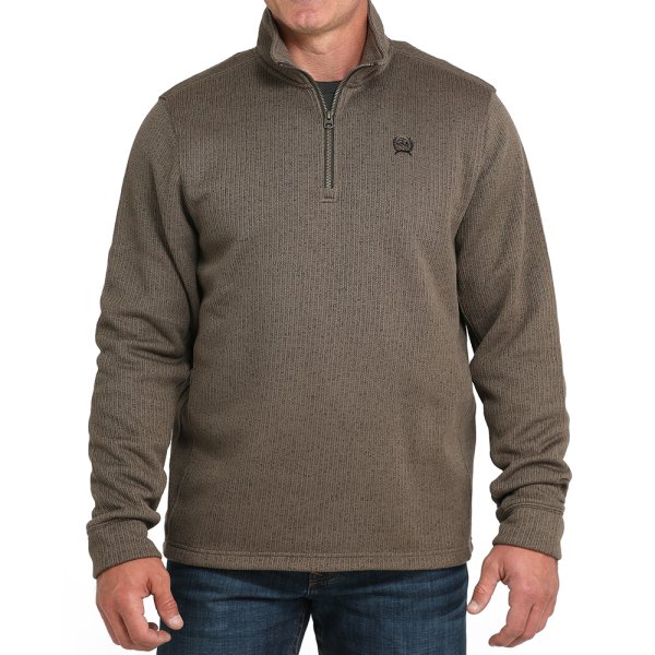 Cinch Quarter Zip Pullover Sweater for Men