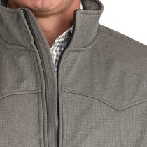 Men’s outerwear from Ariat, Cinch & Outback Trading — softshell jackets, vests & winter coats.