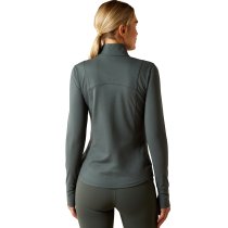 Ariat Gridwork 1/4 Zip LS Baselayer Shirt for Women M