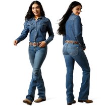 Ariat Mid-Rise Aisha Boot Cut Women’s Jeans