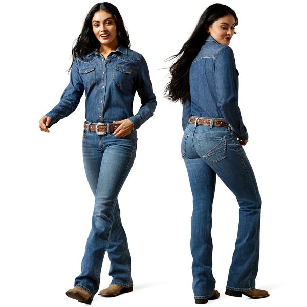 Ariat Mid-Rise Aisha Boot Cut Women’s Jeans