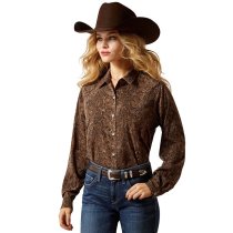 Ariat Homestyle Snake Print Shirt for Women