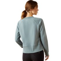 Ariat Martine Crew Neck Sweatshirt - Steel Sage