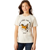 Ariat Girls Wild Like the West T-Shirt