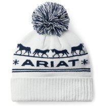 Ariat Apres Ski Beanie in Off White