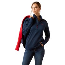 Ariat Team EQ Lightweight Pullover - Navy