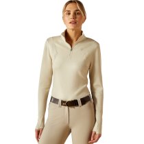 Ariat Lucent 1/4 Zip LS Baselayer Shirt for Women L
