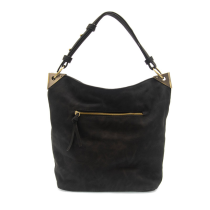 Joy Susan Darcy Zip Front Pocket Bucket Bag